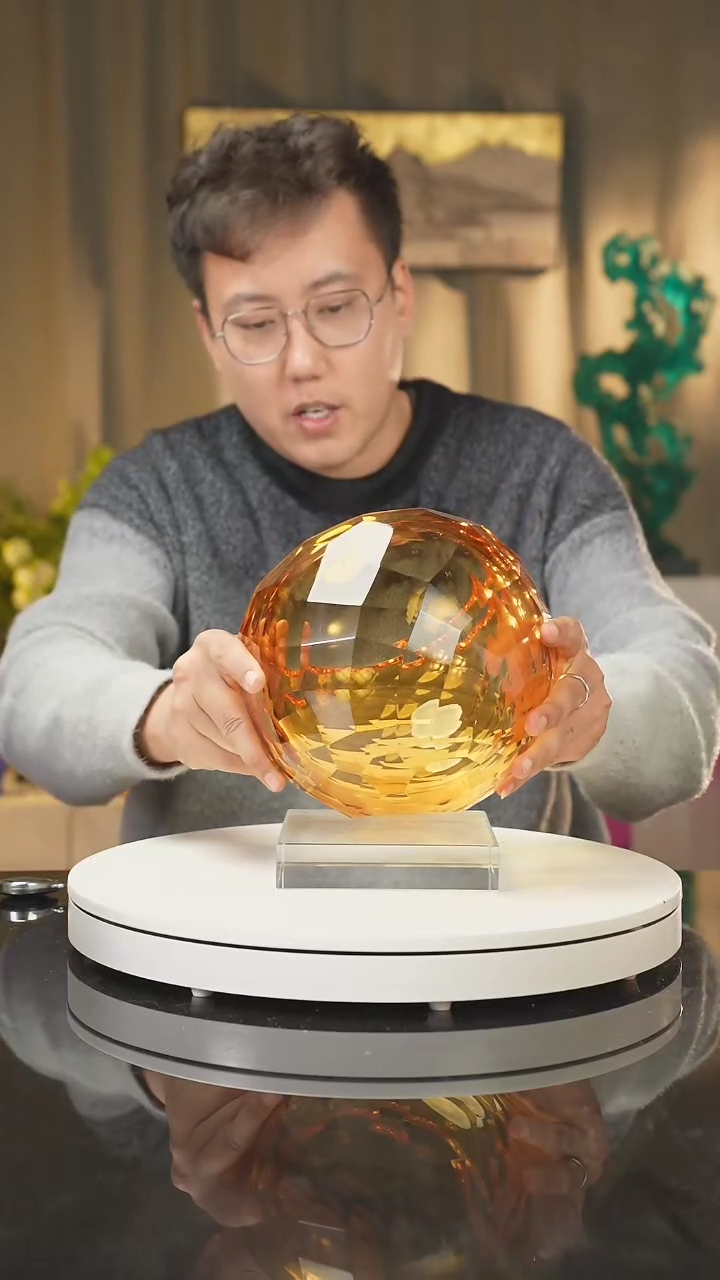 【闪购商品】雅致水晶琉璃 摆件 花器 果盘 茶酒具