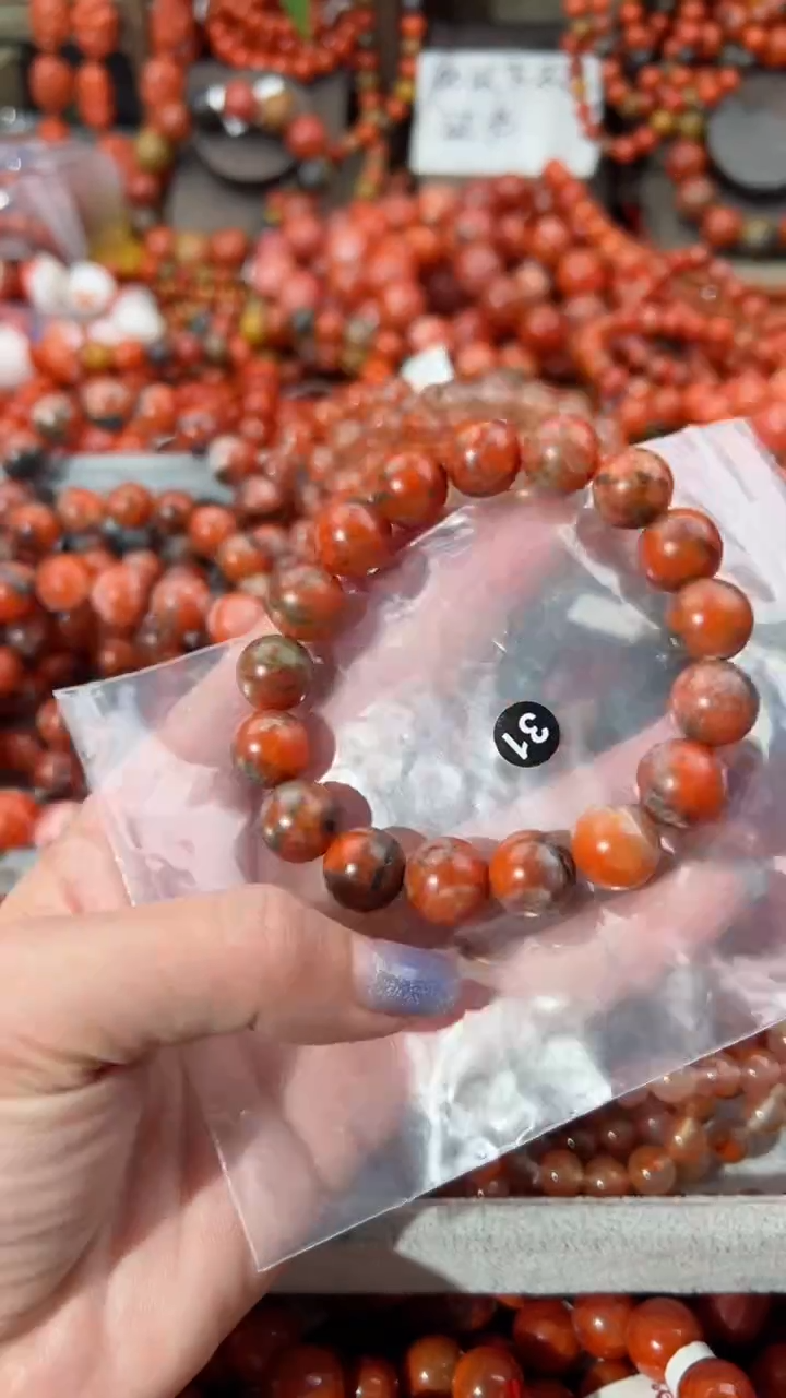 【闪购商品】南红玛瑙手串未镶嵌13