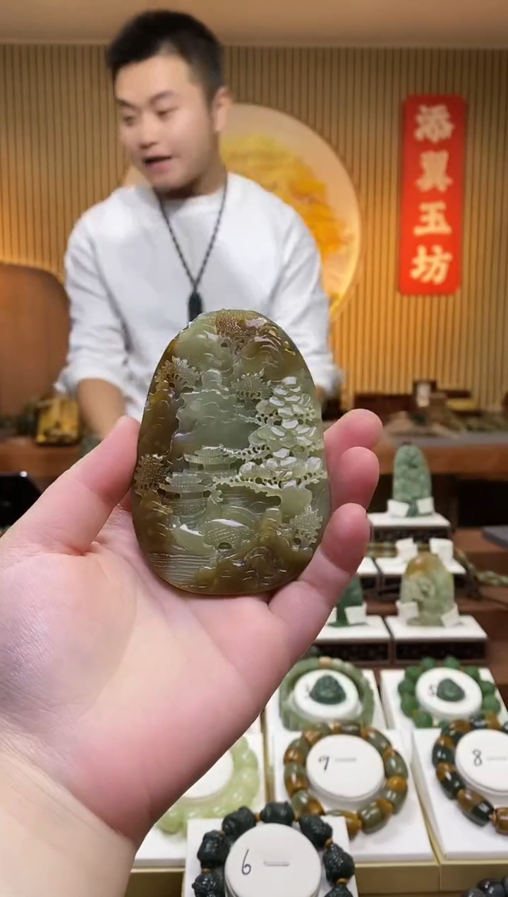 【闪购商品】和田玉吊坠未镶嵌多样性随机发一