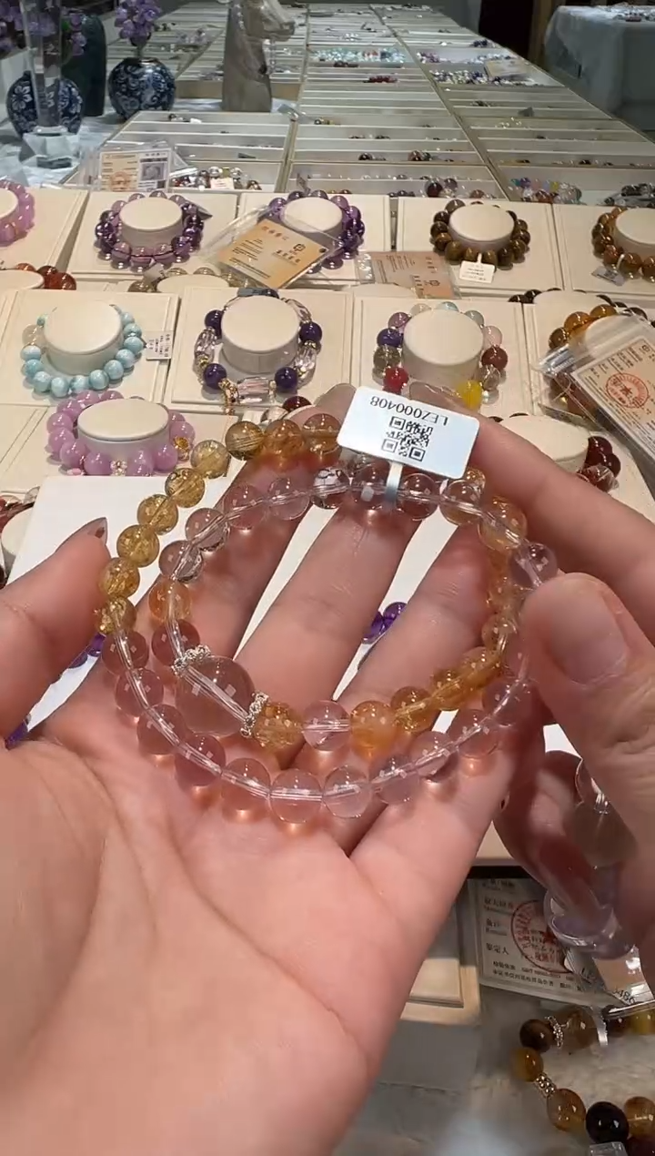 未镶嵌手串水晶手串