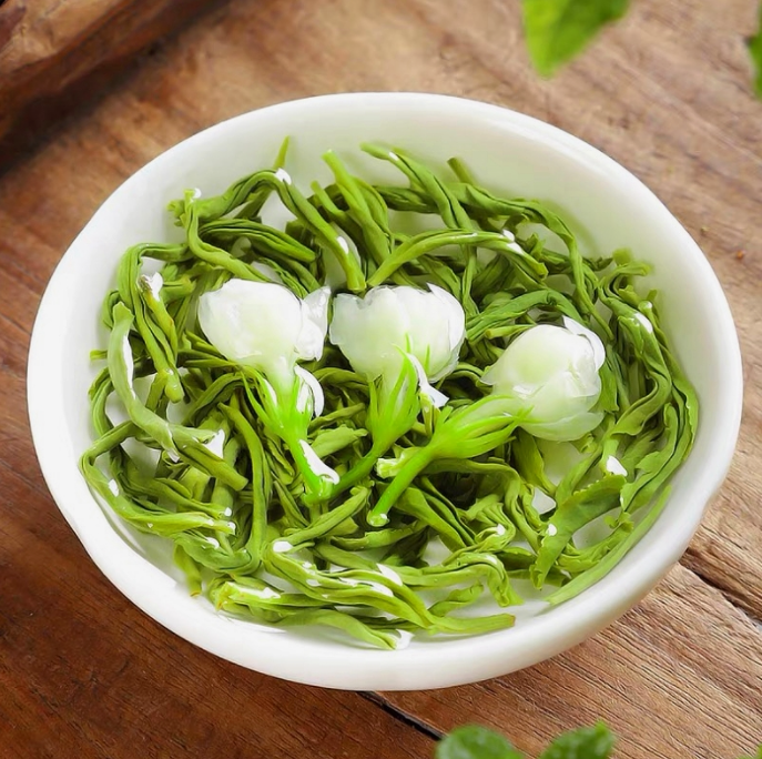JS特级浓香茉莉花茶飘雪毛峰毛尖耐泡实惠花草茶叶-支持试喝