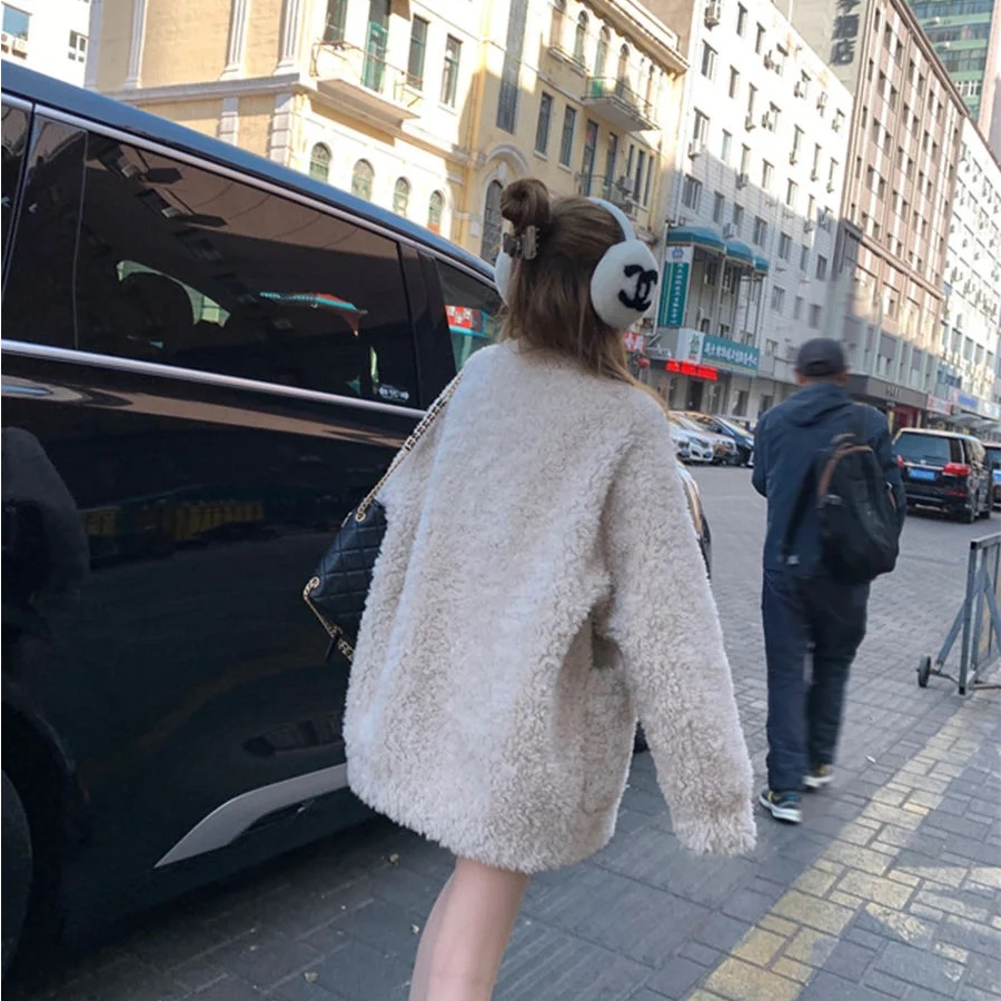 【楠楠专属001-198】羊毛颗粒芭莎毛孤品捡漏冬季宽松时尚毛绒网红