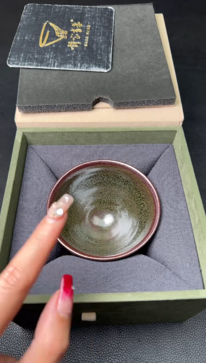 【闪购商品】茶盏许杰龙窑柴烧190