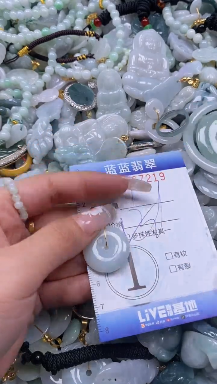 【闪购商品】翡翠颈饰未镶嵌闪购0167219多样性发其一