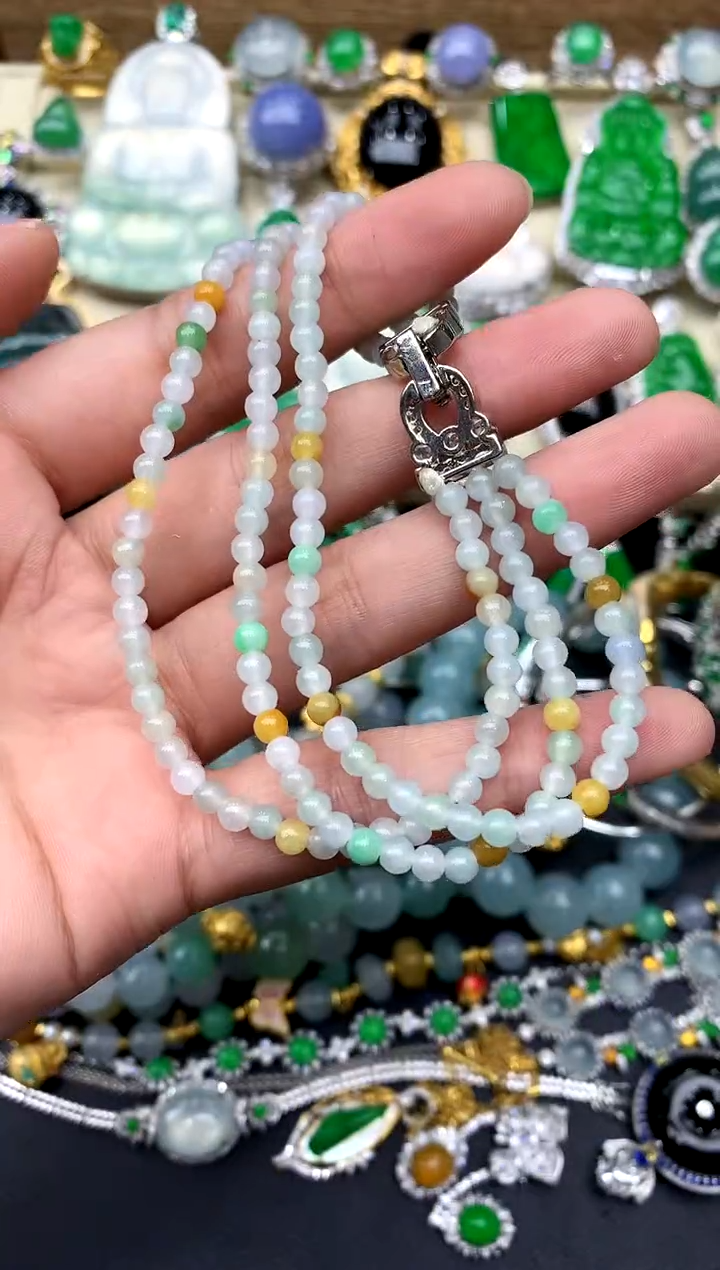 【闪购商品】翡翠手串未镶嵌55-中国好珍宝