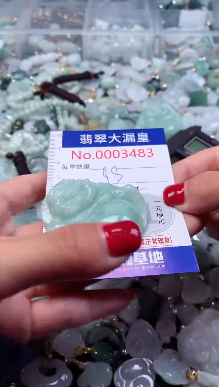 颈饰未镶嵌翡翠3483