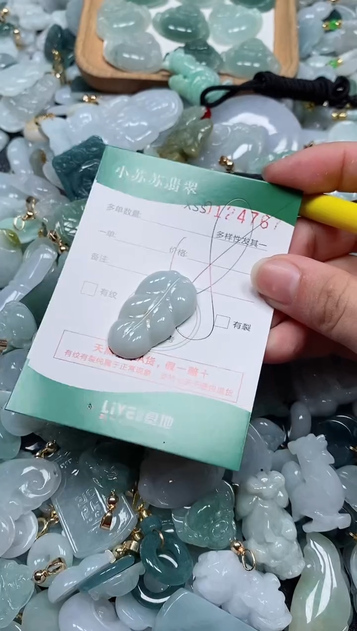 【闪购商品】翡翠颈饰未镶嵌闪购商品0124767