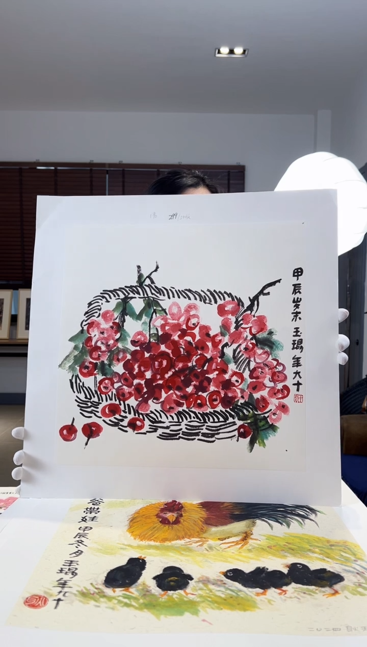 【闪购商品】版画限量亲签盖章版画S