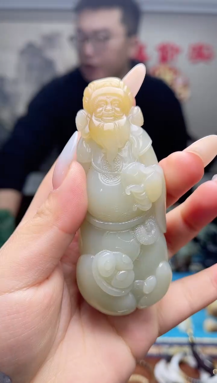 【闪购商品】和田玉挂件未镶嵌1