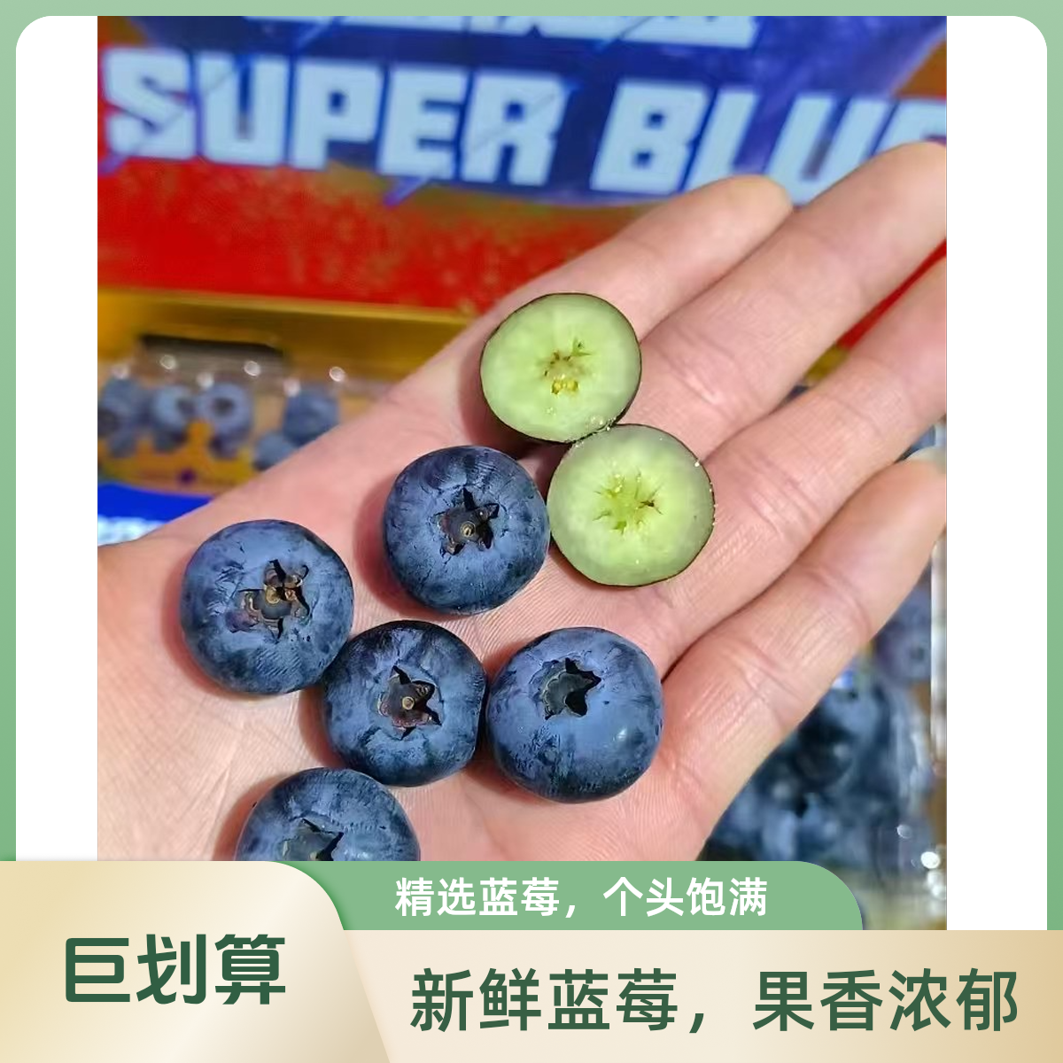 特大蓝莓超甜超脆