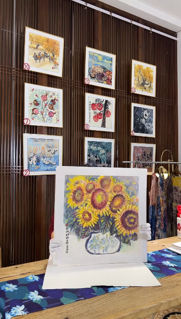 版画耿玉琨名章限量版画S