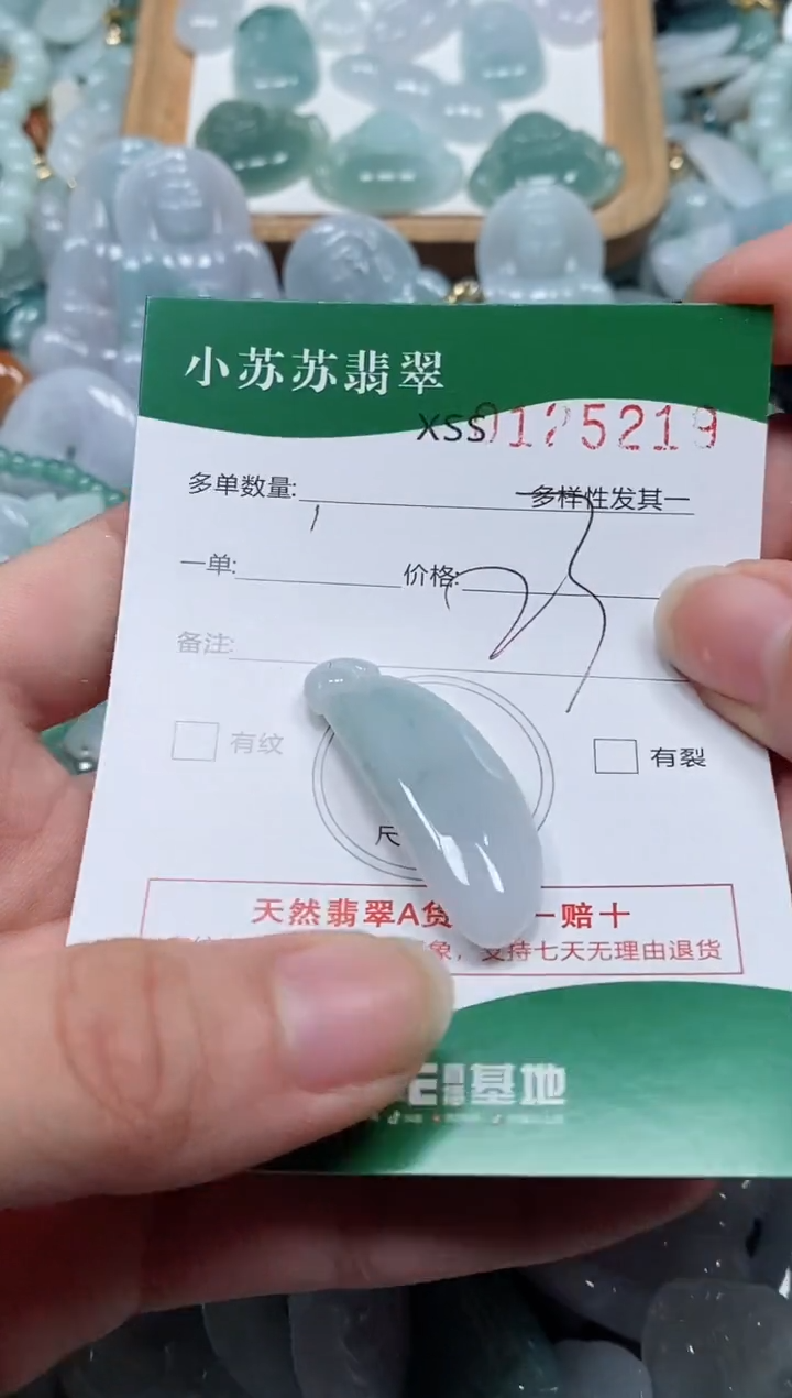 【闪购商品】翡翠颈饰未镶嵌闪购商品0125219