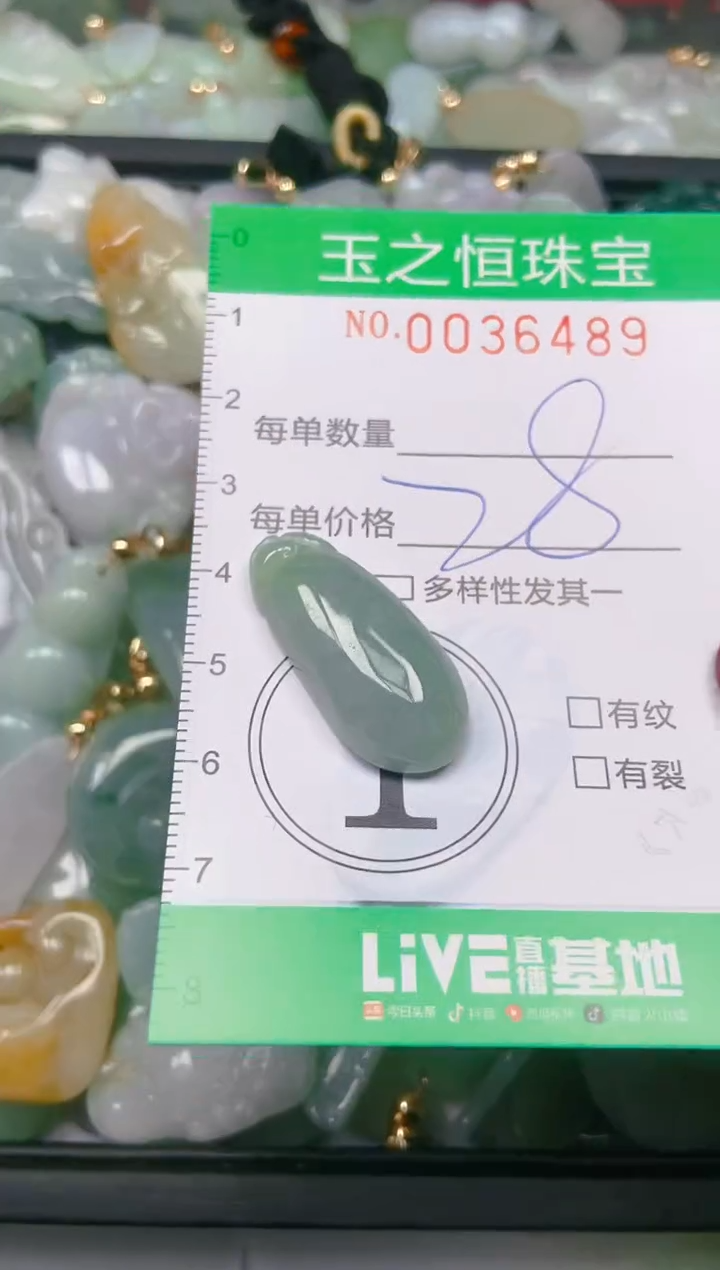 【闪购商品】翡翠颈饰未镶嵌闪购0036489