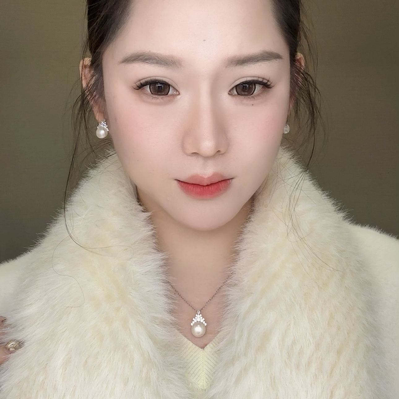 坠链均925银合成锆石 YNR雪后系列 轻奢高级感精致优雅风纯银项链