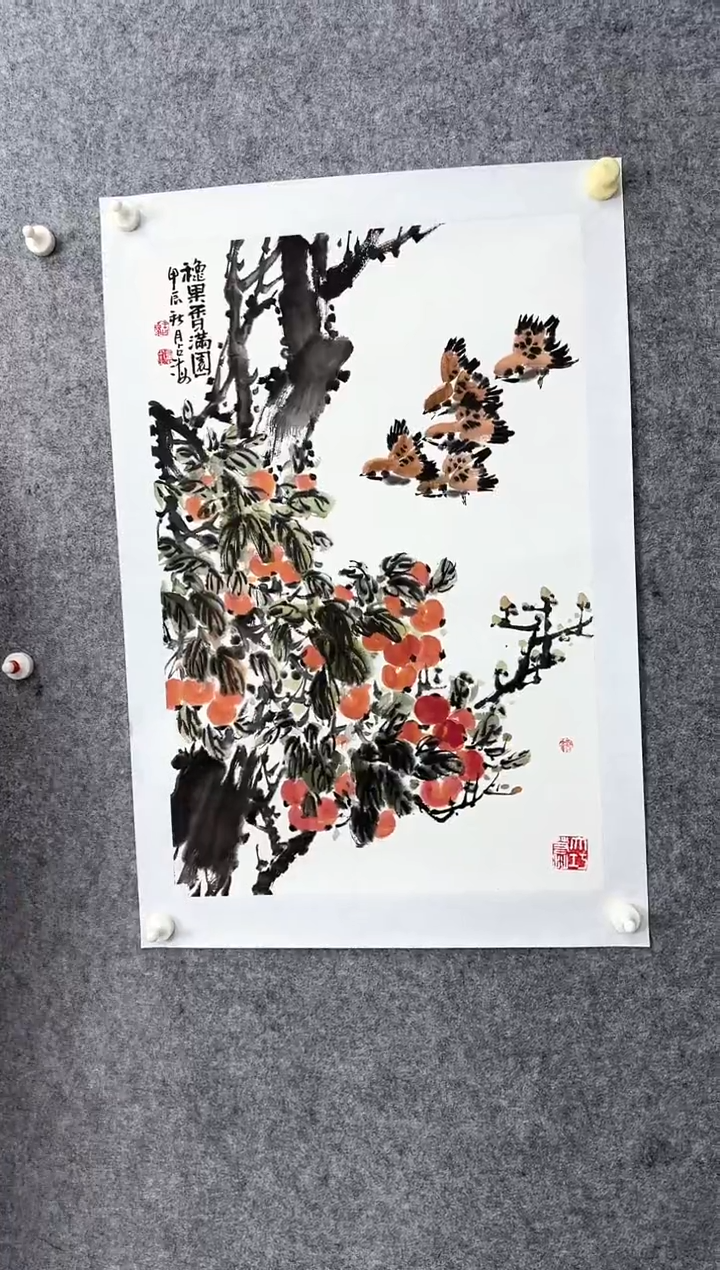 国画DH-王占海老师绘画作品