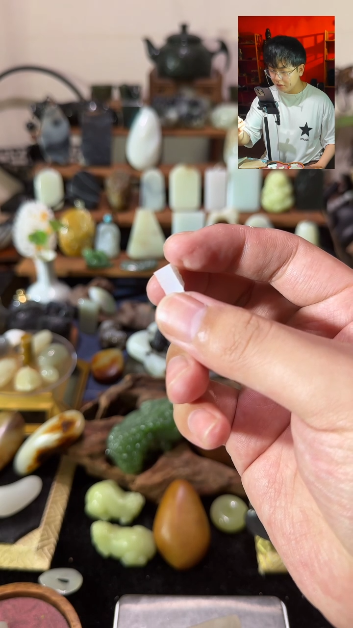 【闪购商品】和田玉颈饰未镶嵌保100克龙龟塔青