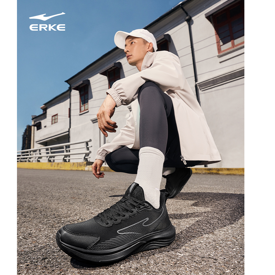 【梁爸专属】云逸悦驰2鸿星尔克25新款防泼水跑步鞋51124403226/