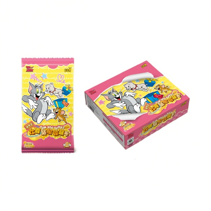 H【浮浮玩法合集】卡游猫和老鼠追趣包第2弹-欢喜冤家收藏卡-正版卡