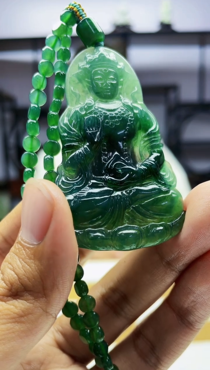 【闪购商品】定制翡翠未镶嵌毛货02180113多样性发其一