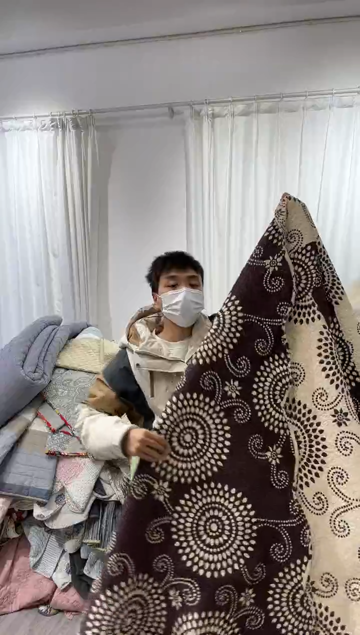 棉180*200纯棉床盖14号微瑕