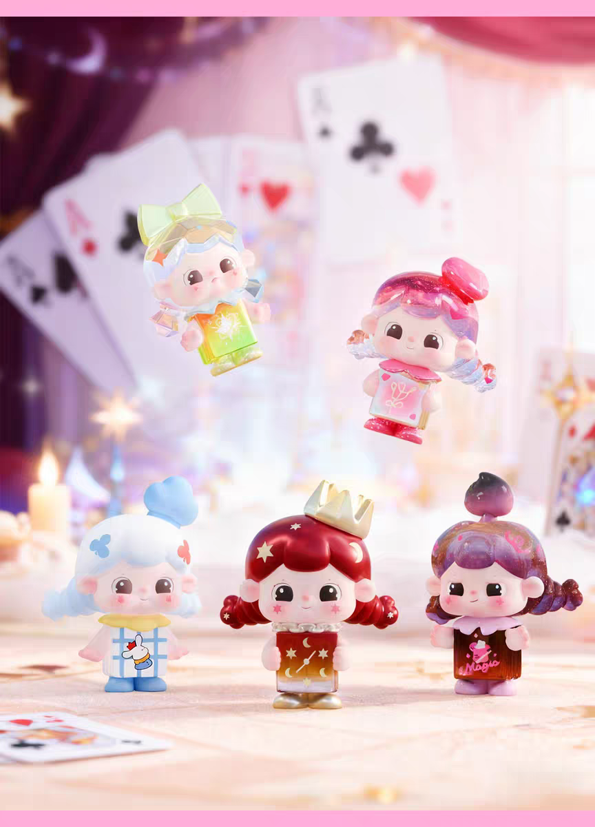 【原装】糖糖时间魔术吊卡可爱萌粒盲盒肉嘟娃手办礼物萌娃