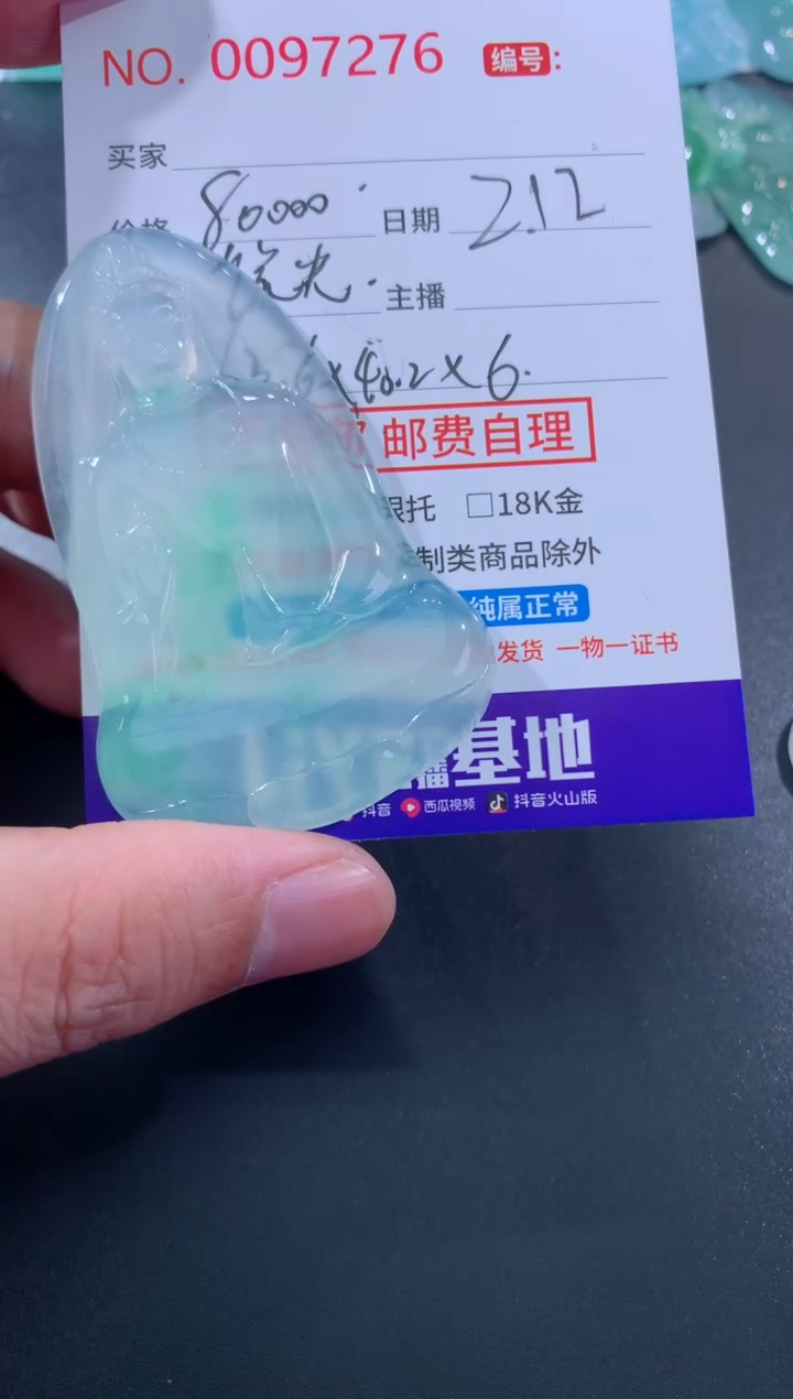 【闪购商品】翡翠颈饰未镶嵌吴彦祖