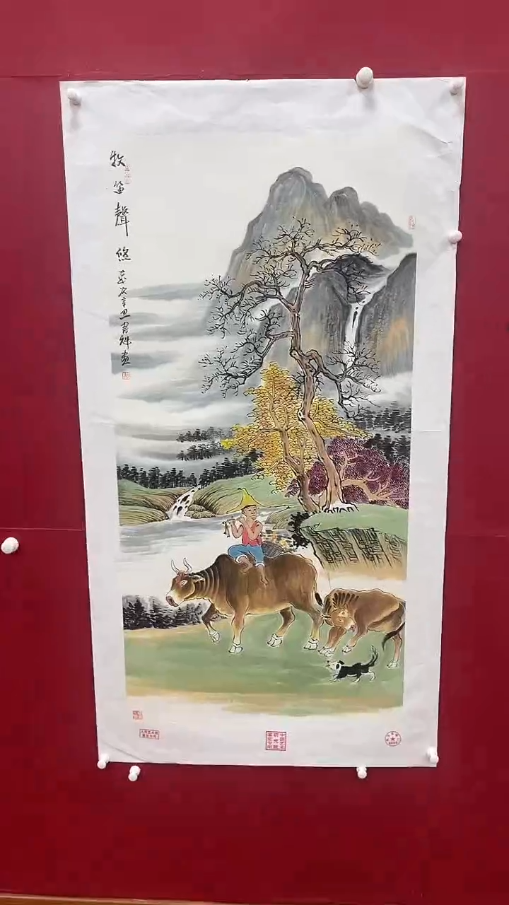 【闪购商品】国画书魁-绘画作品-46