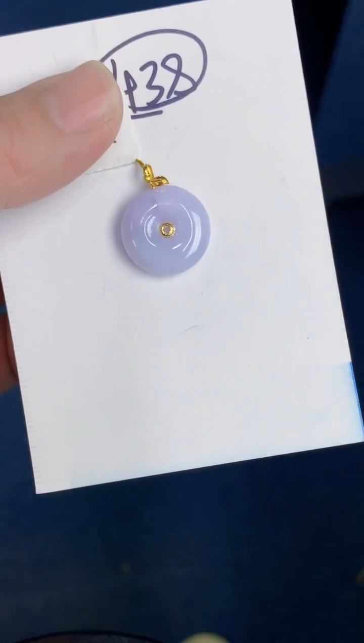 【闪购商品】翡翠颈饰18K金镶嵌000000000