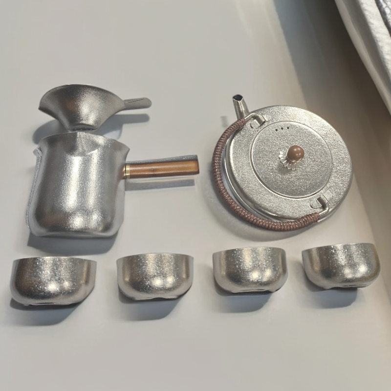 户外喝茶神器，钛茶具