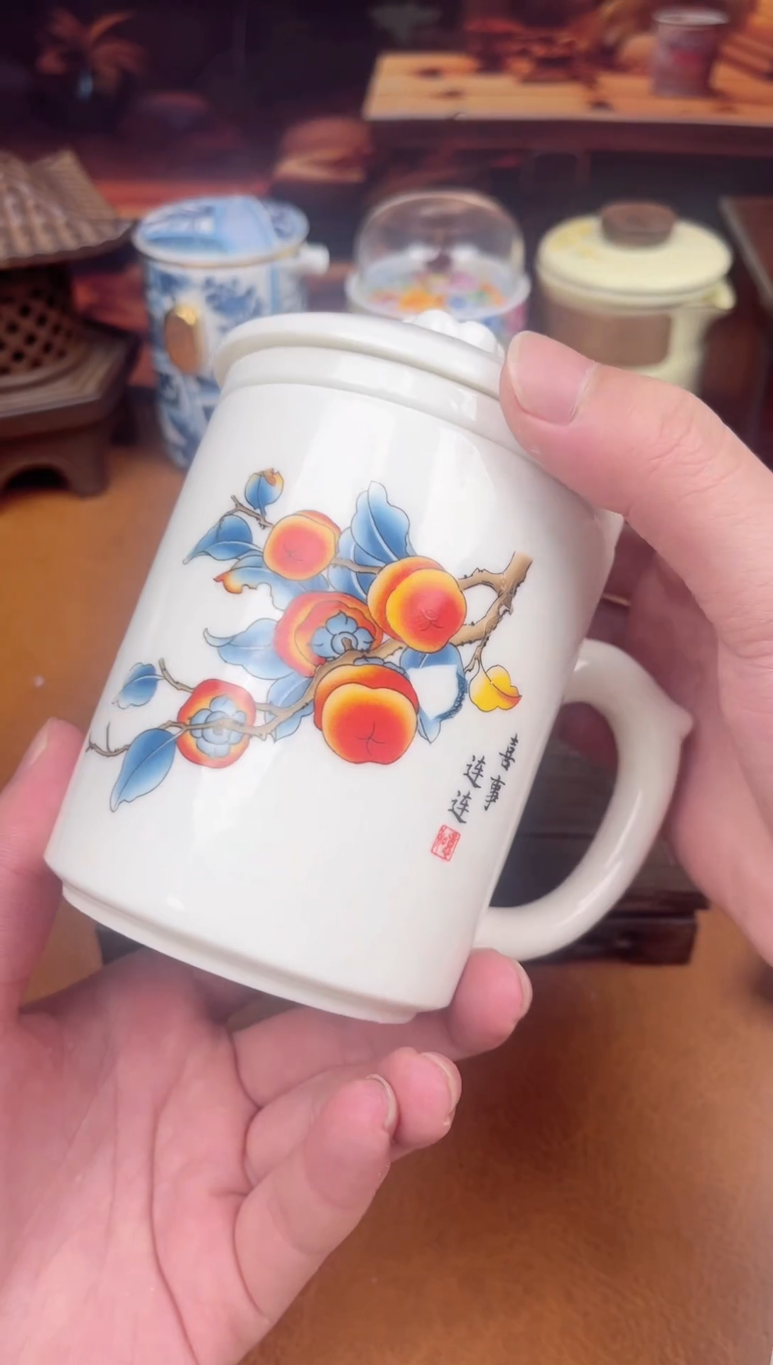 【闪购商品】陶瓷茶具摆件茶叶罐