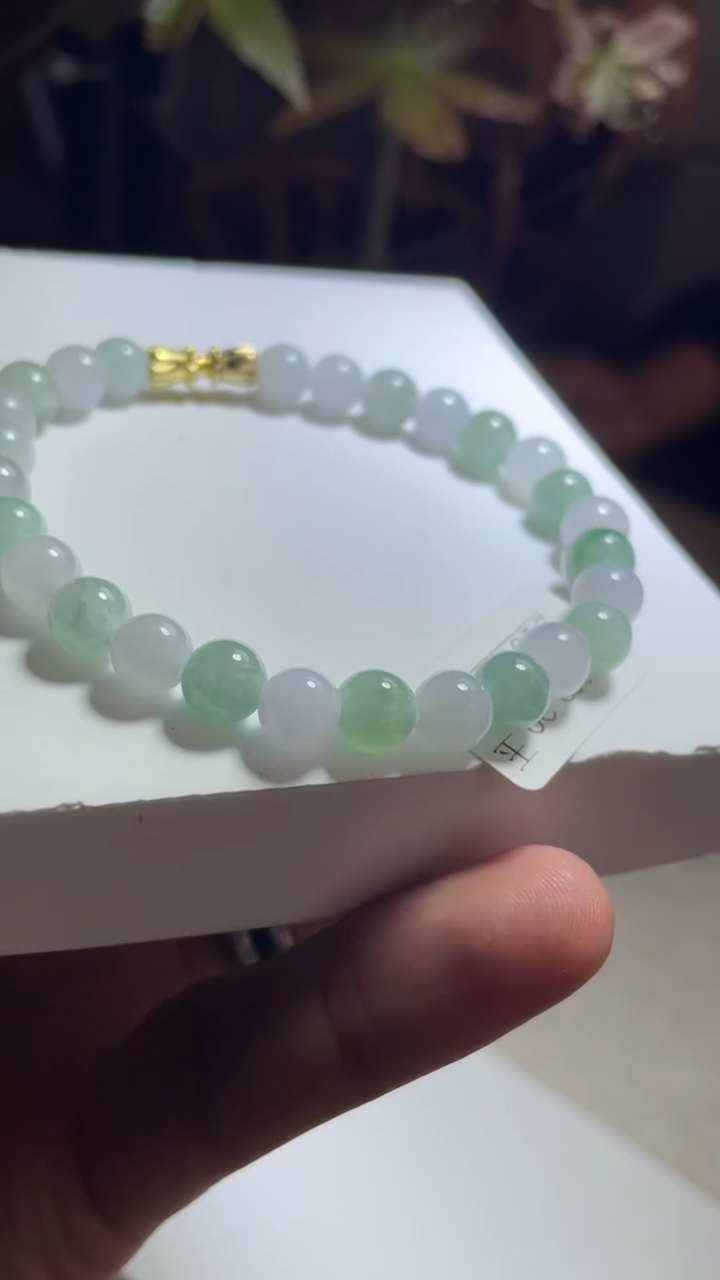 未镶嵌手链翡翠手串