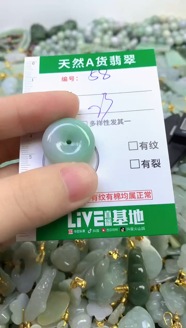 颈饰未镶嵌翡翠纯天然缅甸A货翡翠