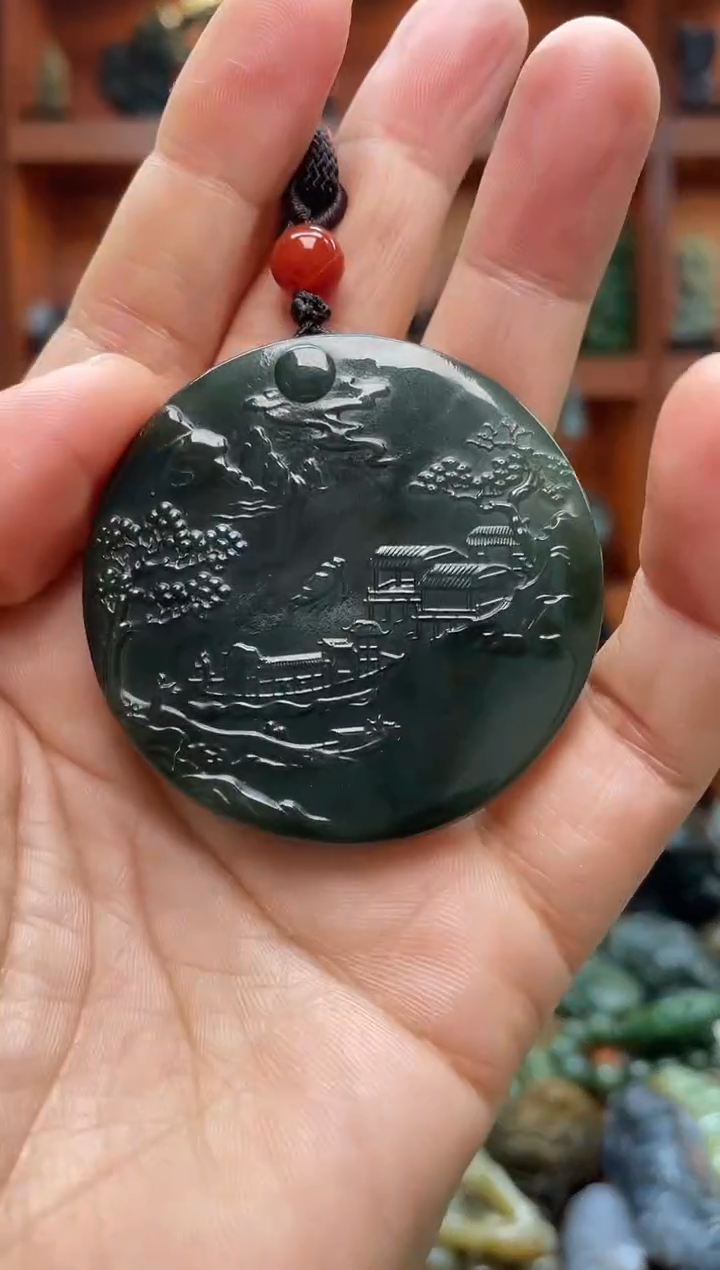 未镶嵌和田玉把件1