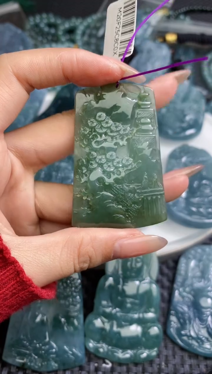 【闪购商品】翡翠颈饰未镶嵌111111111