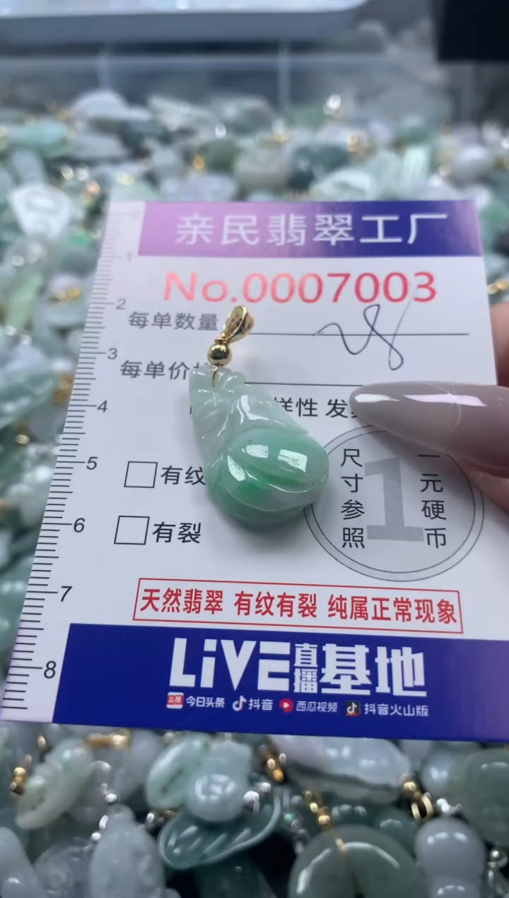 颈饰未镶嵌翡翠7003
