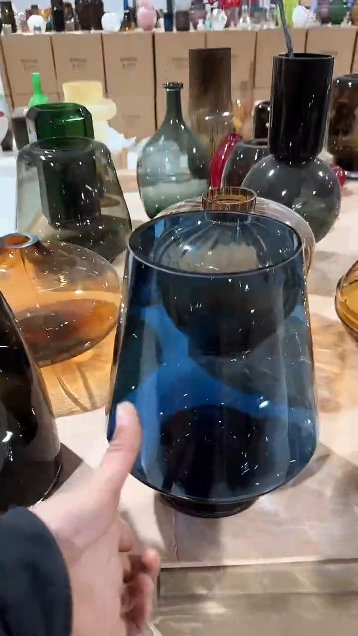 【闪购商品】玻璃深蓝色