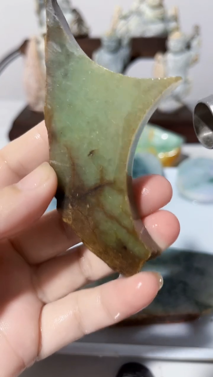 未镶嵌摆件翡翠195 