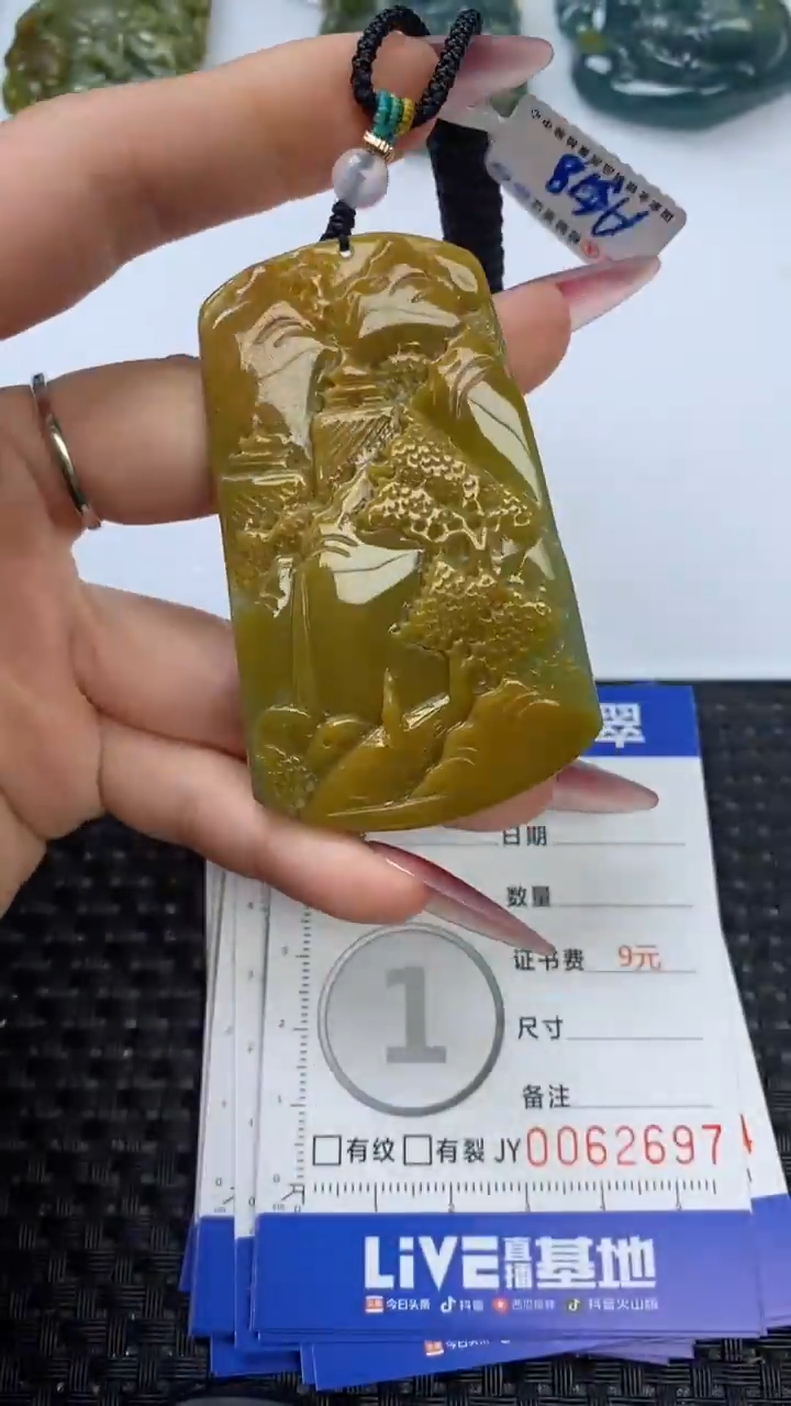 【闪购商品】翡翠颈饰未镶嵌111111111111111