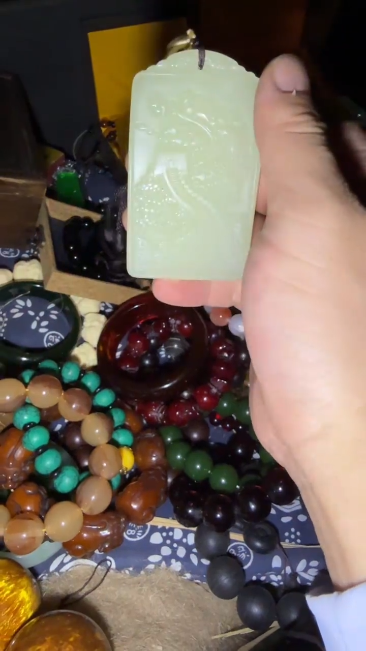 和田玉未镶嵌把件闪购高端商品链接马到成功