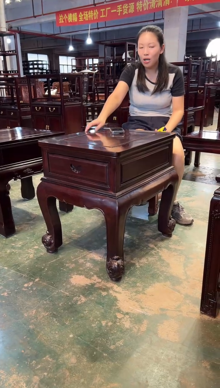 黑酸枝木类成套家具J33