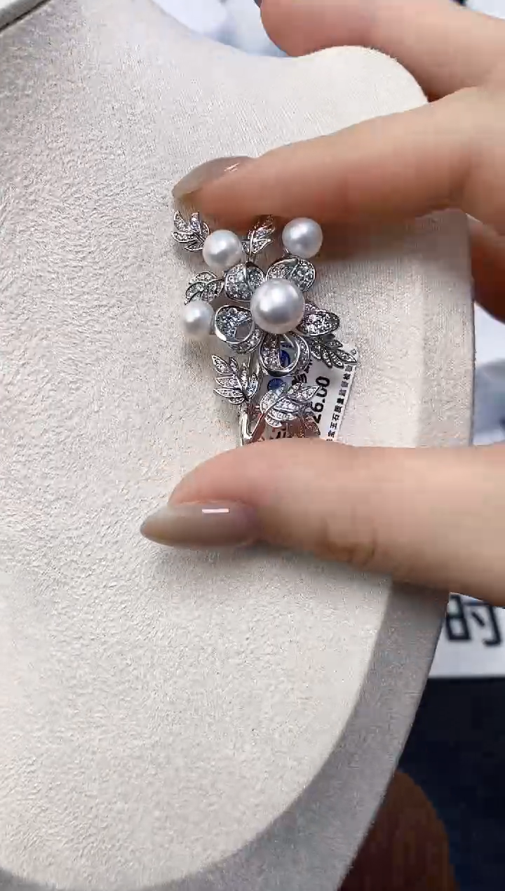 未镶嵌耳饰淡水珍珠xz1009