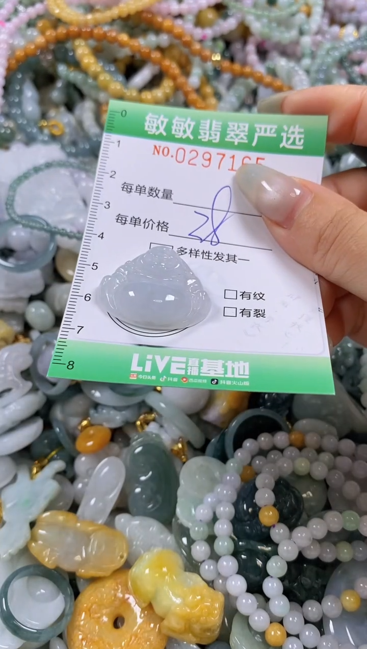翡翠未镶嵌颈饰闪购0297165