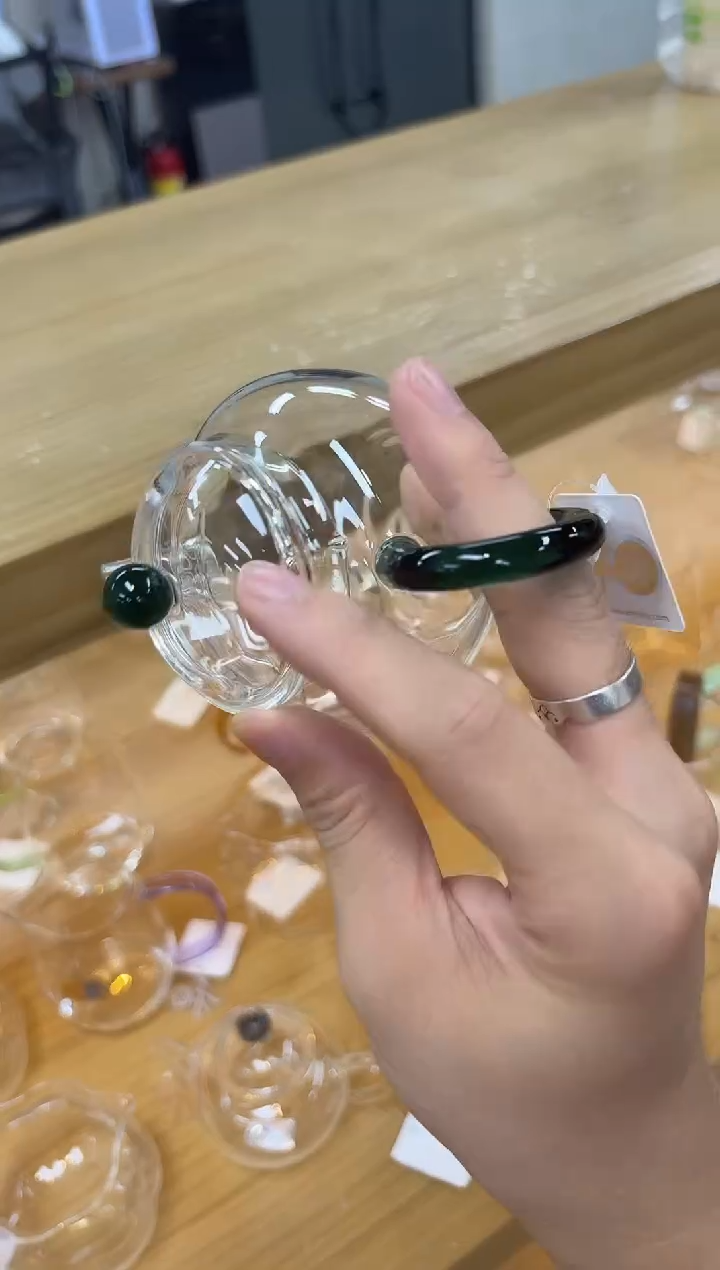 孤品-禾器-瑄玉壶-墨绿色