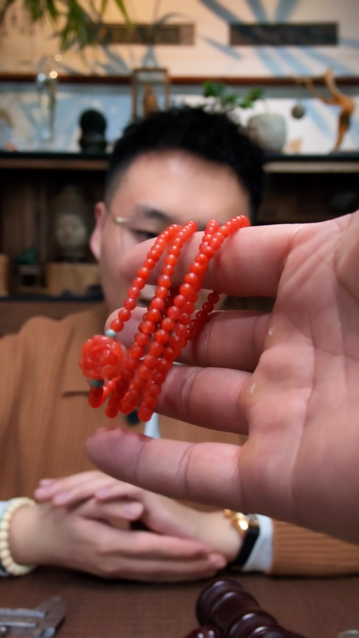 未镶嵌多圈南红玛瑙南红多圈FYX5*