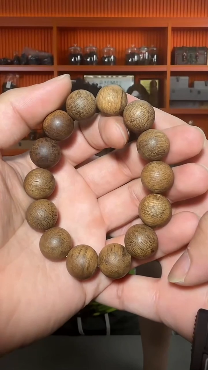 沉香手串33号单圈棋楠1.6多样性发一
