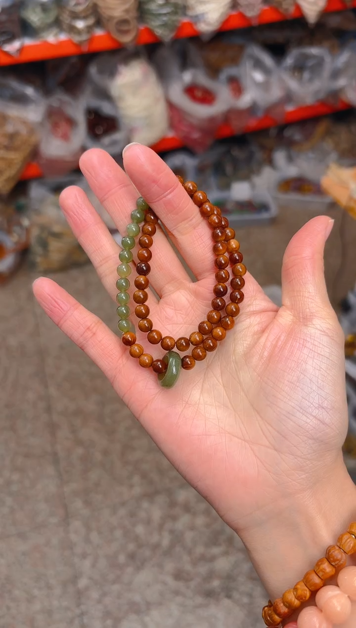 吊坠库克圆珠双圈 跑环