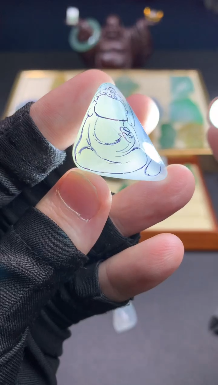 未镶嵌定制翡翠好*宝天然翡翠裸石（包工）