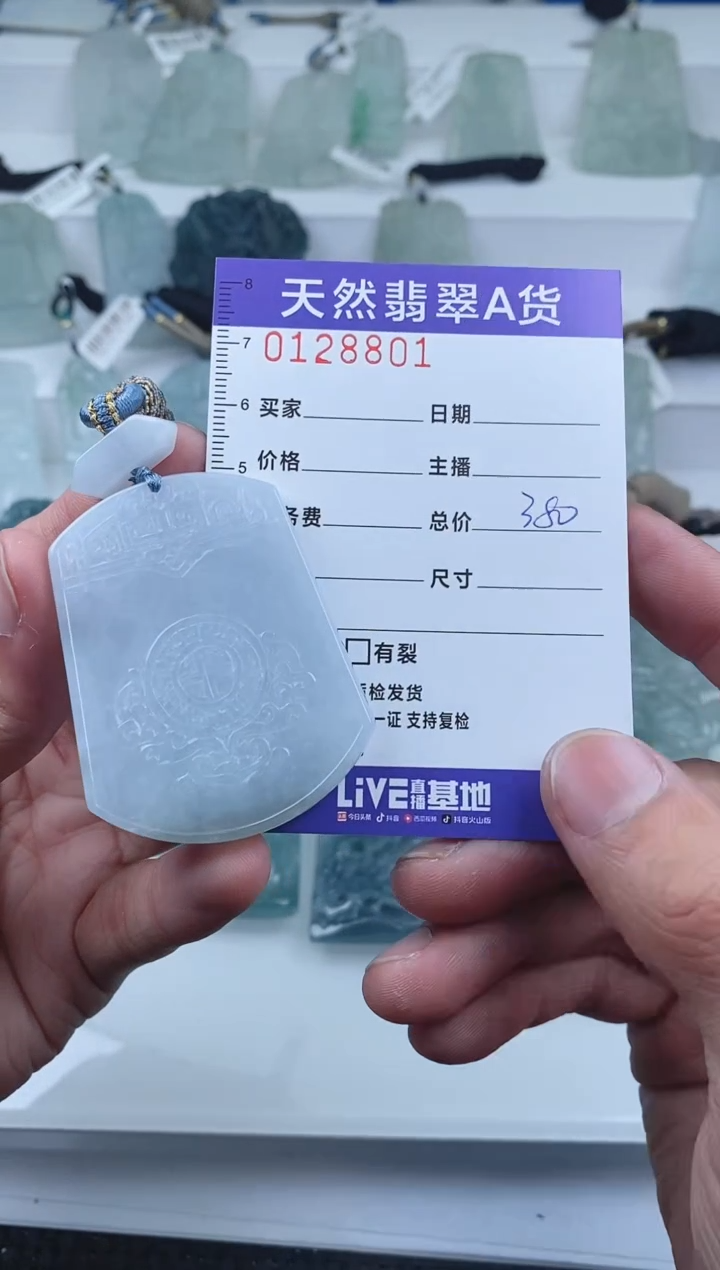 【闪购商品】翡翠颈饰未镶嵌        801