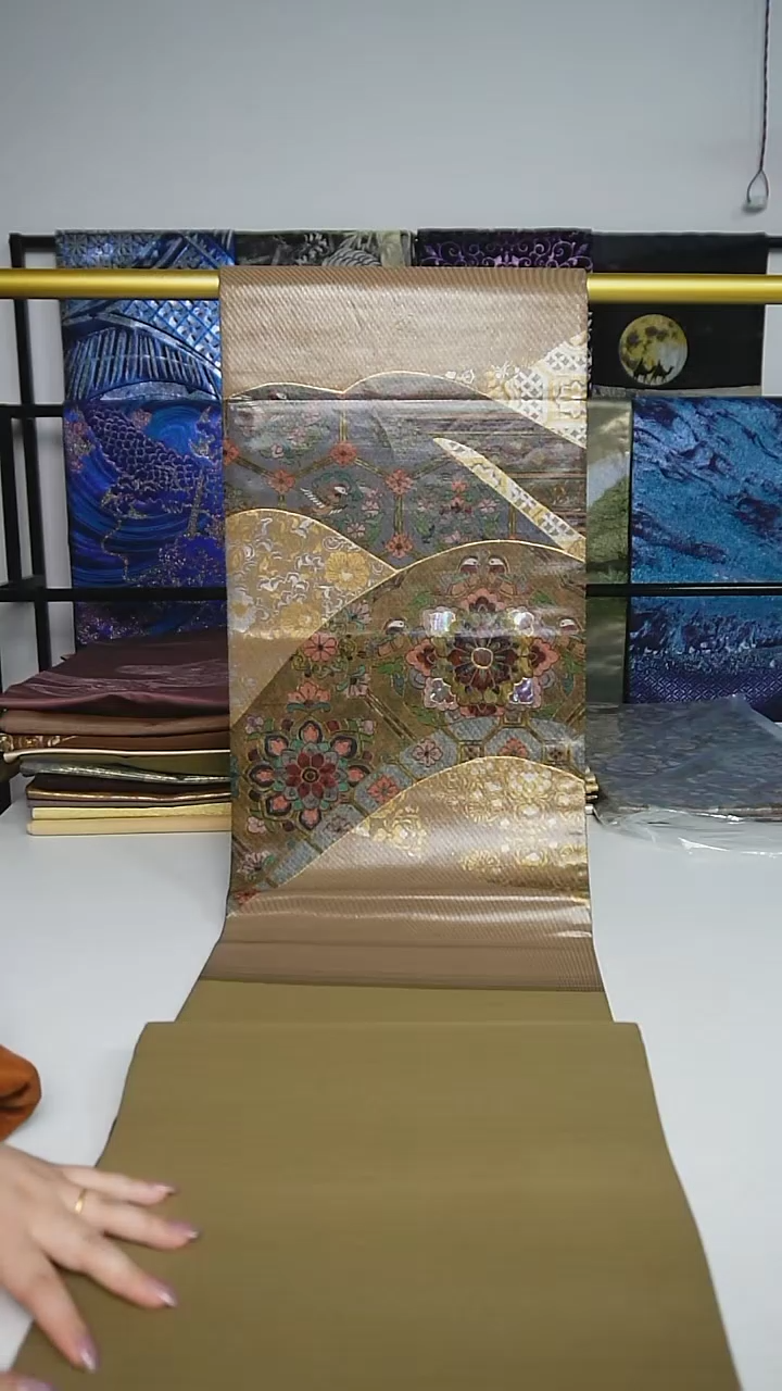 【闪购商品】织绣115 两通宝相花织螺钿特价