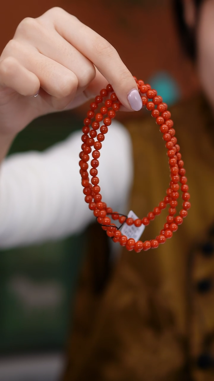 未镶嵌长串南红玛瑙MZYJ178瓦西南红长串